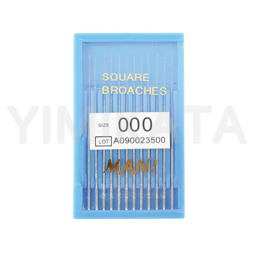 MANI SOUARE BROACHES, dental files, mani endo files